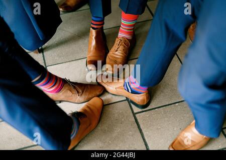 Woman Feet Wearing Casual White Shoes and Long Blue Trousers Stock Photo   Image of clothing ground 270069698