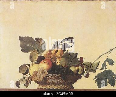Michelangelo Merisi Da Caravaggio - Basket of Fruit Stock Photo - Alamy