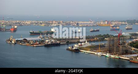 Sea port Kaohsiung/Taiwan