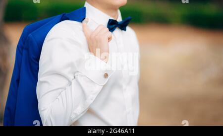 The bow tie. Close the frame Stock Photo