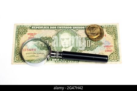 collectibles Coins Banknotes Awards Stock Photo