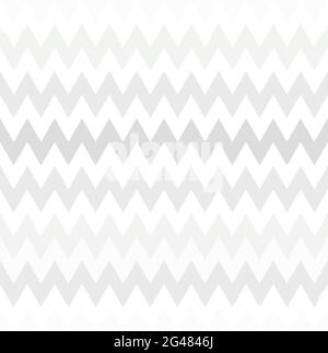 Seamless abstract white zig zig pattern. Neutral geometric gradient ornament. White and gray colors of a modern stylish background for wallpaper, post Stock Vector