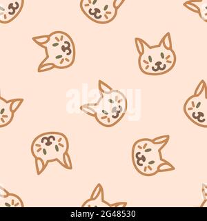 Seamless background butterfly gender neutral pattern. Whimsical minimal  earthy 2 tone color. kids nursery wallpaper or boho cartoon pet fashion all  Stock Vector Image & Art - Alamy