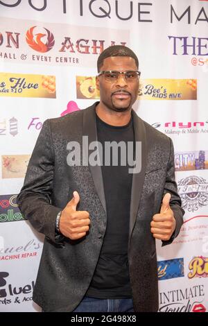 Lancaster, USA. 19th June, 2021. Actor Jamal Jackson attends Grand ...