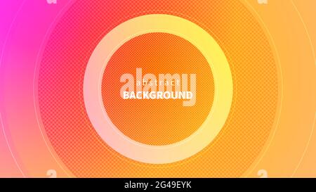 Summer sale frame. Digital technology background. Trendy cool banner. Vector illustration Stock Vector