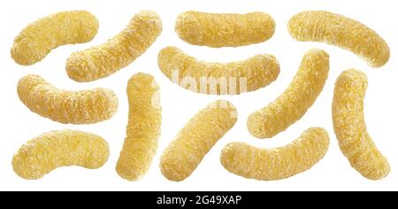 Sweet corn sticks isolated on white background Stock Photo