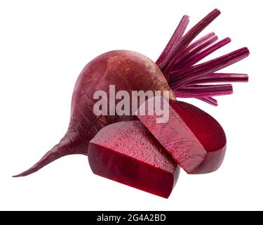 Beetroot isolated on white background Stock Photo