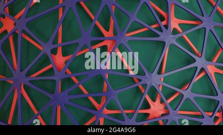 Abstract geometric shape color background Stock Photo
