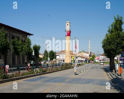 Corum Clock Tower Corum city Turkey Stock Photo Alamy