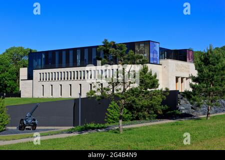 The First World War Verdun Memorial Museum in Fleury-devant-Douaumont (Meuse), France) Stock Photo