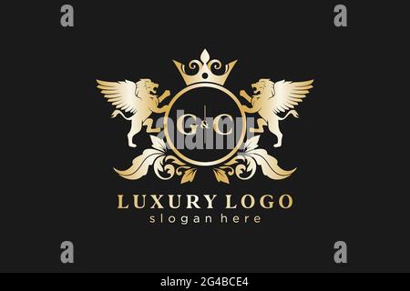 GC Letter Lion Royal Luxury Heraldic,Crest Logo template in vector art ...