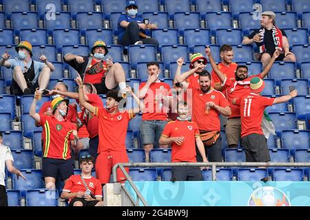 Roma, Italy. 20th June, 2021. during the Uefa Euro 2020 Group A football match between Italy and Wales at stadio Olimpico in Rome (Italy), June 20th, 2021. Photo Andrea Staccioli/Insidefoto Credit: insidefoto srl/Alamy Live News Stock Photo