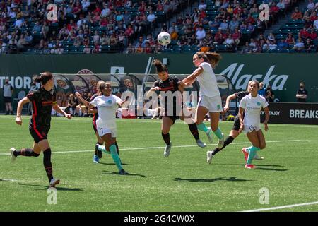 Portland, North America. 20th June, 2021. Christine Sinclair (12 