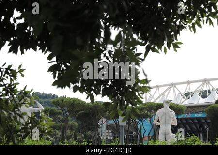 The Stadio Olimpico (Olympic Stadium) in Rome Stock Photo - Alamy