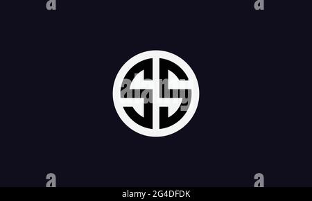 SS and S or S Abstract Letter Mark Vector Logo Template for Business Stock Vector