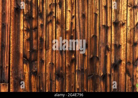CLOSE UP OF OLD WEATHERED BARN WOOD BOARDS Stock Photo