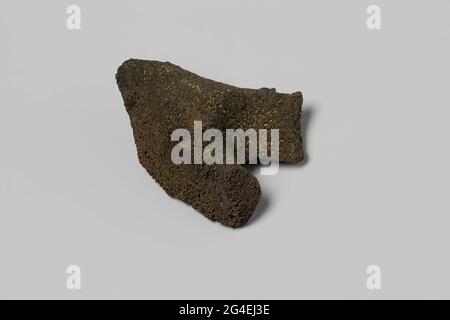 Pumice from the east India wreck 't flying heart. Pumice stone: black-granular mushroom-shaped stone. PUMICE. Stock Photo