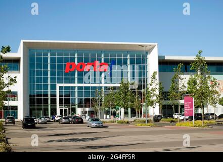 Porta! Einrichtungshaus, Alte Messe, Leipzig, Saxony, Germany Stock Photo