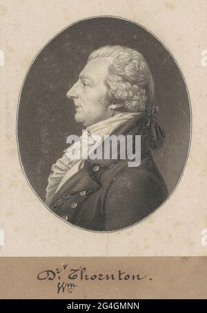 William Thornton, 1804. Stock Photo