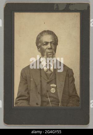 On March 31, 1870, one day after the ratification of the 15th Amendment, which allowed him the right to vote, Thomas Peterson became the first African American to cast a ballot in a U.S. election under the provisions of the 15th Amendment. The citizens of Perth Amboy, N.J. were voting to settle a disagreement over whether to revise the town charter or abandon it in favor of a township form of government. Stock Photo