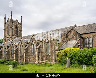 Parish Church of the Holy Trinity, Morecambe, Lancashire, Stock Photo