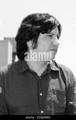 Alejandro Zambra, Chilean writer Stock Photo