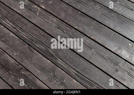Closeup shot of an old wood plank texture - perfect for background Stock Photo