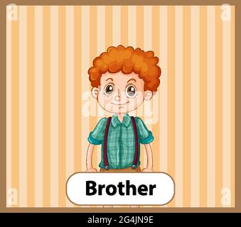 brother sister words clip art