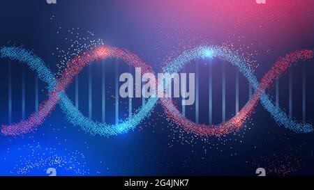 human genetic DNA helical molecule structure clinic medical treatment ...