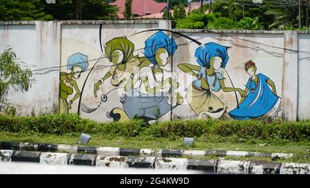 Graffiti yoruba hi-res stock photography and images - Alamy