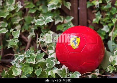 Ferrari Ball, Soccer Ball, Black, 2021