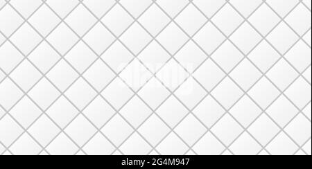 Simple rhombus geometric pattern, real tiles surface Stock Vector