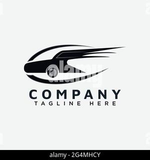 Sport car logo template, Perfect logo for business related to automotive industry Stock Vector