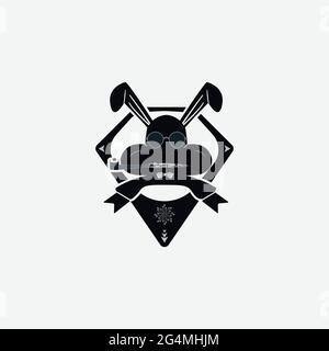 Sea turtle sports emblem mascot logo graphic design Stock Vector