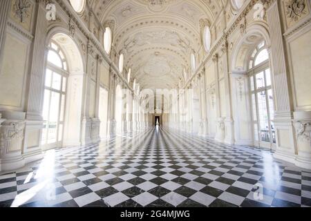 Great Gallery, Galleria Grande, Reggia di Venaria Reale, Palace of