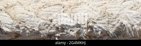 close up capture on Nautical ropes. Backgrounds,textures,web banners. Stock Photo
