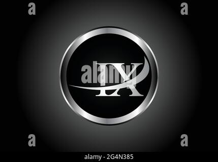 Creative colorful letter IX i x logo with leading lines and road ...