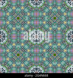 Elegant geometric seamless pattern with rectangular triangular shapes, EPS8 - vector graphics. Stock Vector