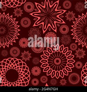 Elegant floral seamless ornament, EPS8 - vector graphics Stock Vector ...