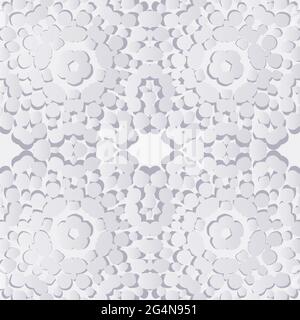 Abstract delicate floral seamless background, EPS8 - vector graphics. Stock Vector