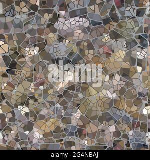 Stone wall seamless background, EPS8 - vector graphics. Stock Vector