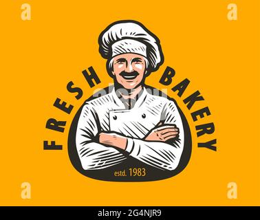 30,600+ Chef Logo Stock Illustrations, Royalty-Free Vector Graphics & Clip  Art - iStock | Woman chef logo, Master chef logo, Pizza chef logo