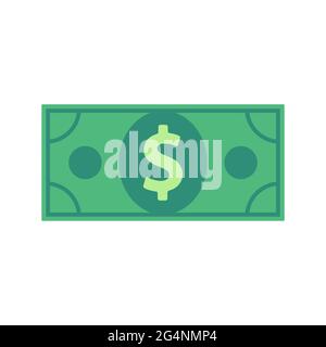 Dollar money vector currency symbol bill finance. Business bank dollar illustration cash icon banknote sign us. Banking pay investment financial note Stock Vector