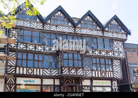 The Ancient High House, Greengate Street, Stafford, Staffordshire, England, United Kingdom Stock Photo