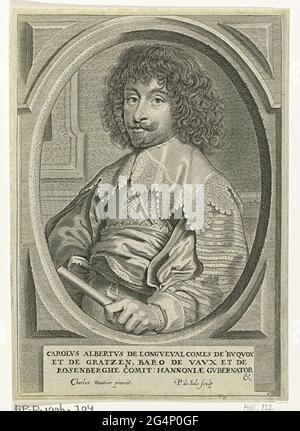 Charles Albert de Longueval Stock Photo Alamy