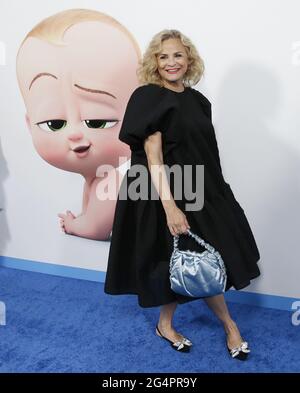 New York, United States. 22nd June, 2021. Amy Sedaris arrives on the red carpet at the World Premiere of DreamWorks Animation's 'The Boss Baby: Family Business' at SVA Theater in New York City on Tuesday, June 22, 2021. Photo by John Angelillo/UPI Credit: UPI/Alamy Live News Stock Photo