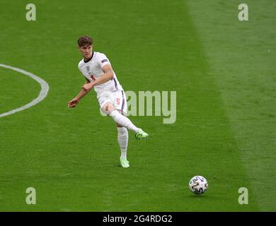 London, England, 22nd June 2021. John Stones of England during the UEFA European Championships match at Wembley Stadium, London. Picture credit should read: David Klein / Sportimage Stock Photo