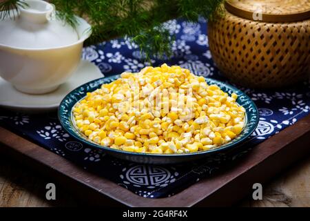 Corn kernels Stock Photo