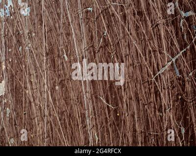 Brown metal surface with lots of scratches Stock Photo