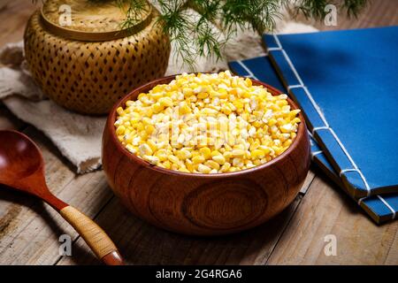 Corn kernels Stock Photo